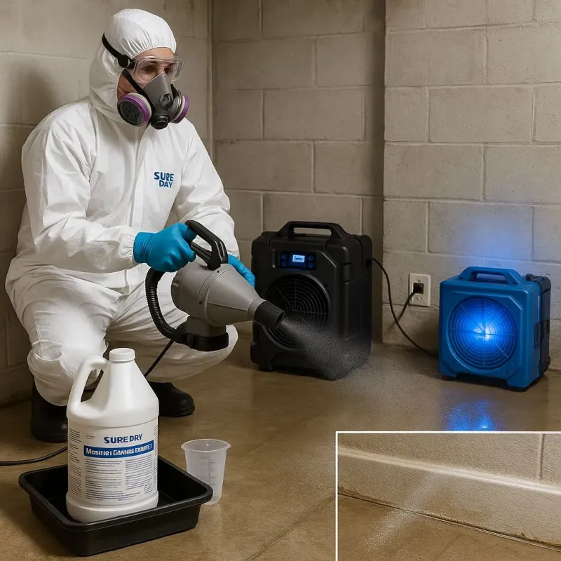 Sanitization and Odor Removal process in Paxton, IL