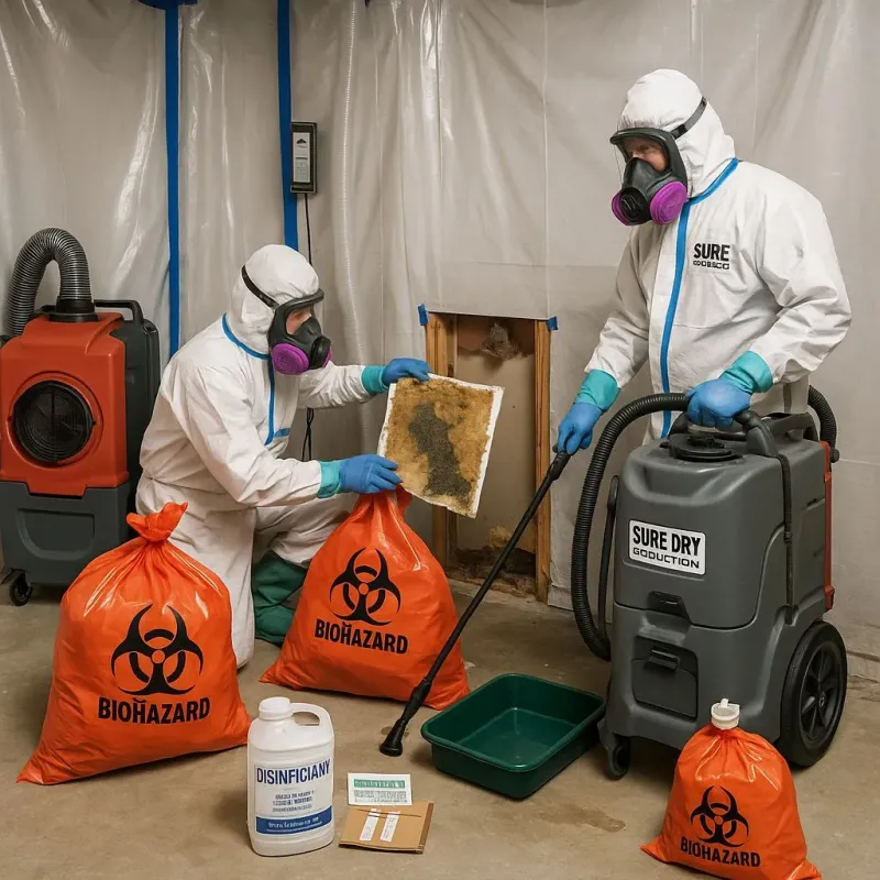 Contaminated Water Handling Protocols process in Paxton, IL